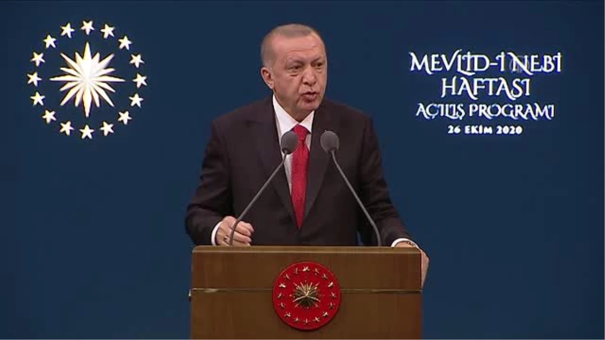 Son dakika haber | Cumhurbaşkanı Erdoğan: "İnsanın özüne ait bütün iyi hasletleri bize hep sevgililer sevgilisi Peygamberimiz öğretti"