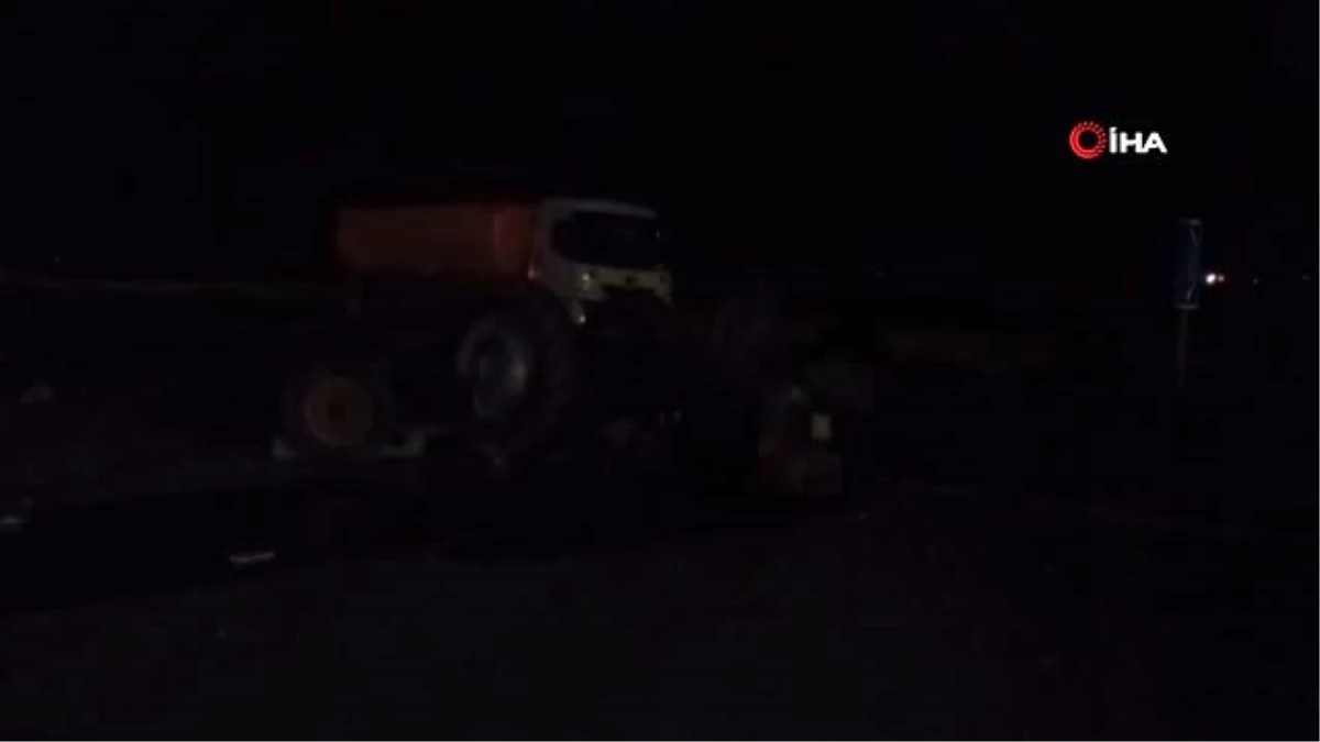 Son dakika... Kamyon traktöre, başka kamyon da sürücüsüne çarptı: 1 ölü, 2 yaralı