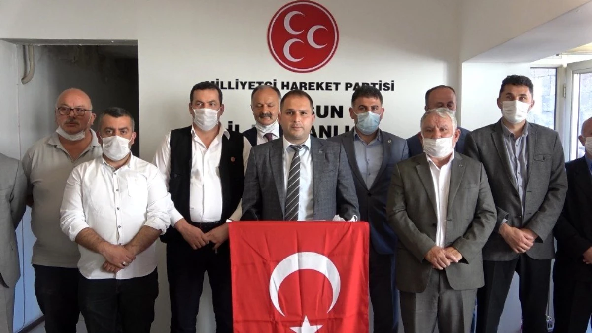 MHP Giresun İlçe Başkanları Ertuğrul Gazi Konal\'ı destekleyeceklerini açıkladılar