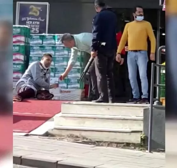 Borcunu ödemeyen şahsı pompalı tüfekle vurup başında bekledi