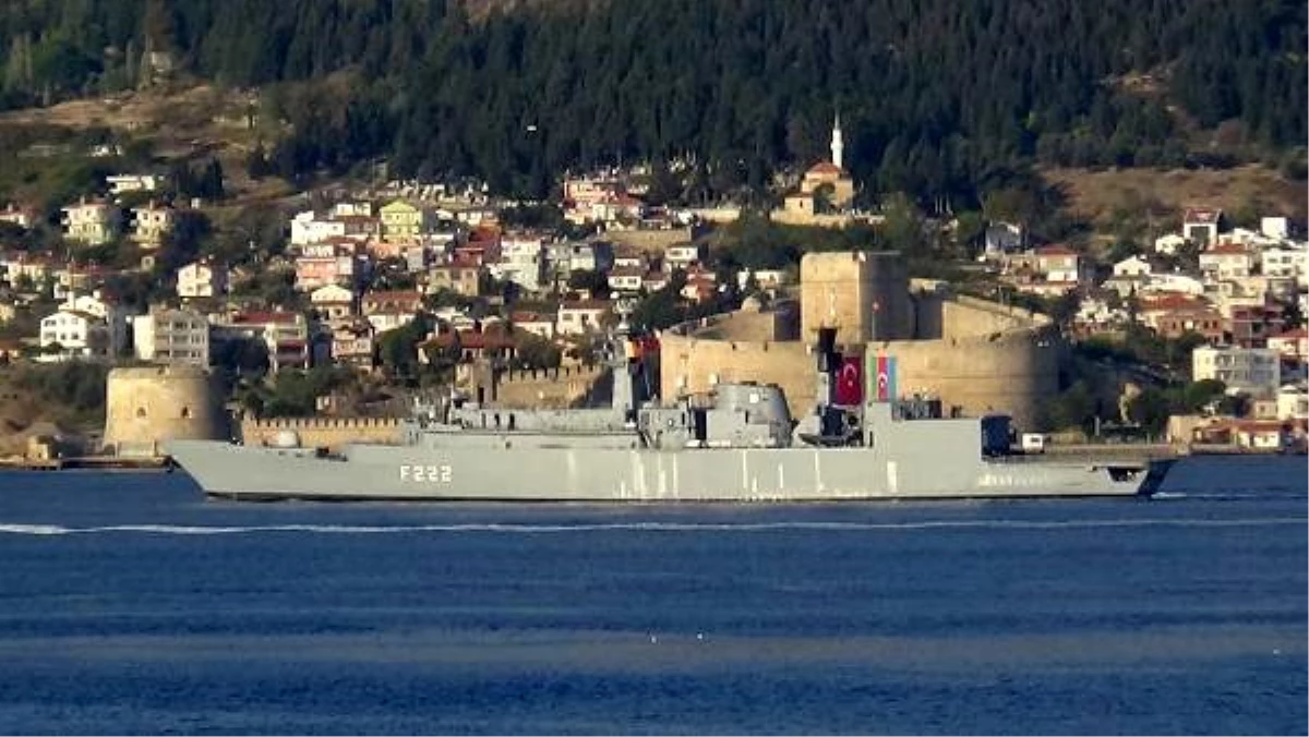 Son dakika haberi! Romanya savaş gemisi Çanakkale Boğazı\'ndan geçti