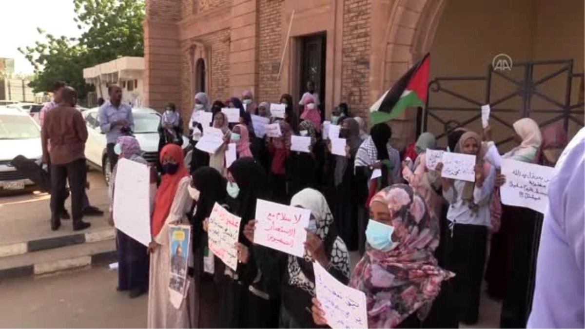 Sudan\'da İsrail ile normalleşme protesto edildi