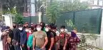 15 kişilik minibüsten 27 Suriyeli çıktı