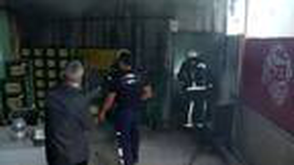 Depoda çıkan yangın korkuttu