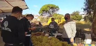 Son dakika gündem: Foça'da sıkı koronavirüs denetimi