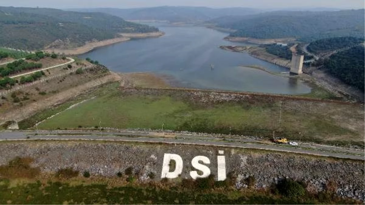 İstanbul barajları kritik seviyede; Alibeyköy Barajı\'nda eski elektrik direkleri ortaya çıktı