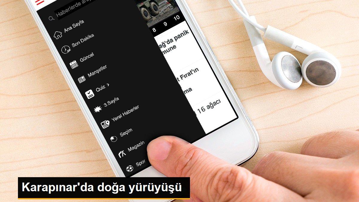 Karapınar\'da doğa yürüyüşü