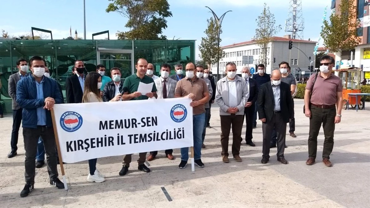 Son dakika haber... Kırşehir Memur-Sen Temsilcisi Yavuz: "Biz, elbette inanç ve değerlerimizi koruyacağız"