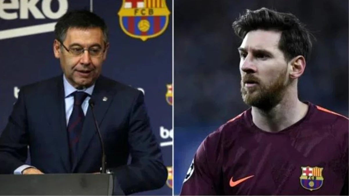 Messi ile kriz yaşayan Barcelona Başkanı Bartomeu istifa etti