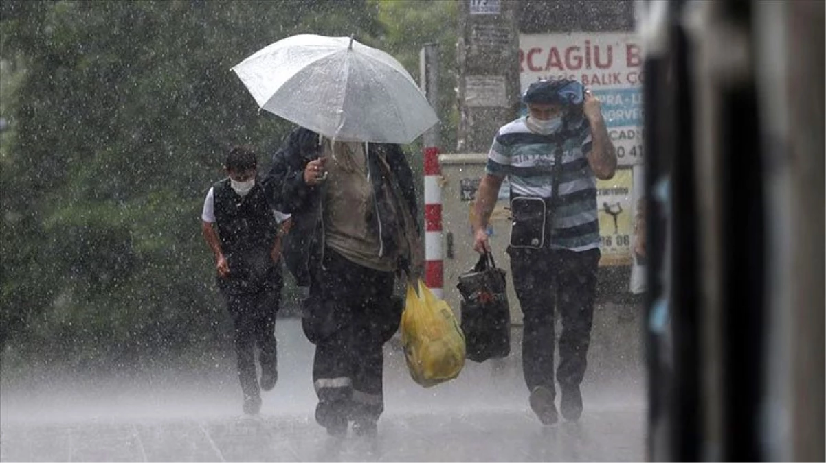 Meteoroloji\'den 13 il için için sağanak ve gök gürültülü sağanak uyarısı