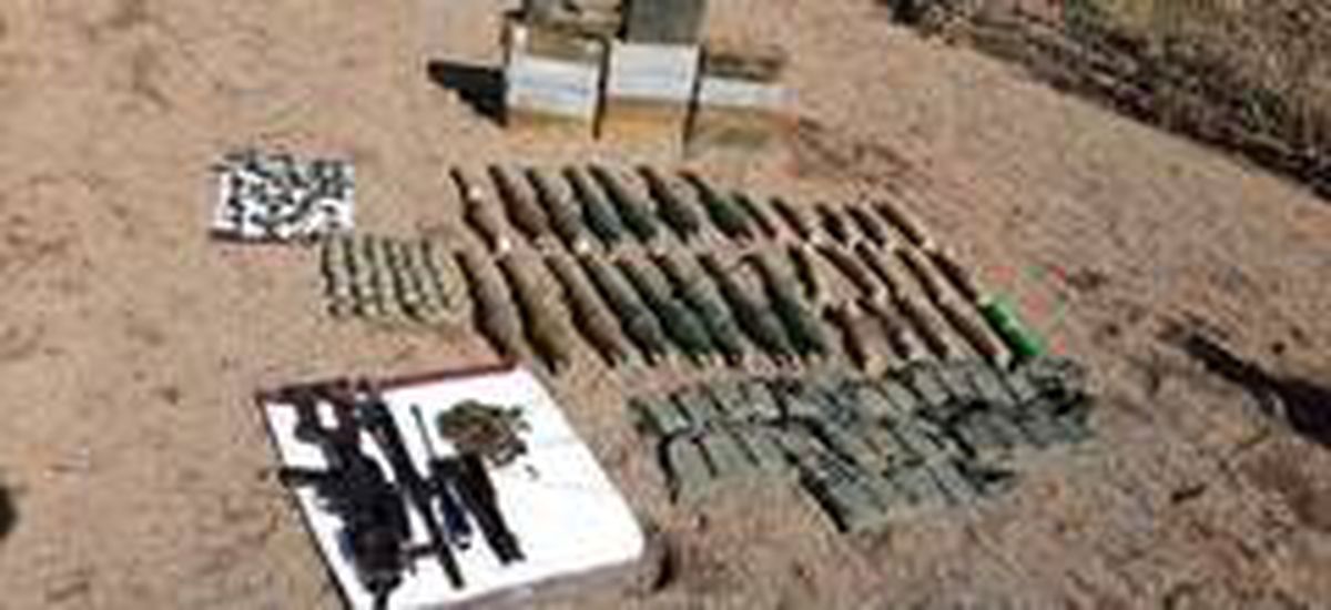 Son dakika haberi... Van\'da PKK\'lı teröristlere ait silah ve mühimmat ele geçirildi