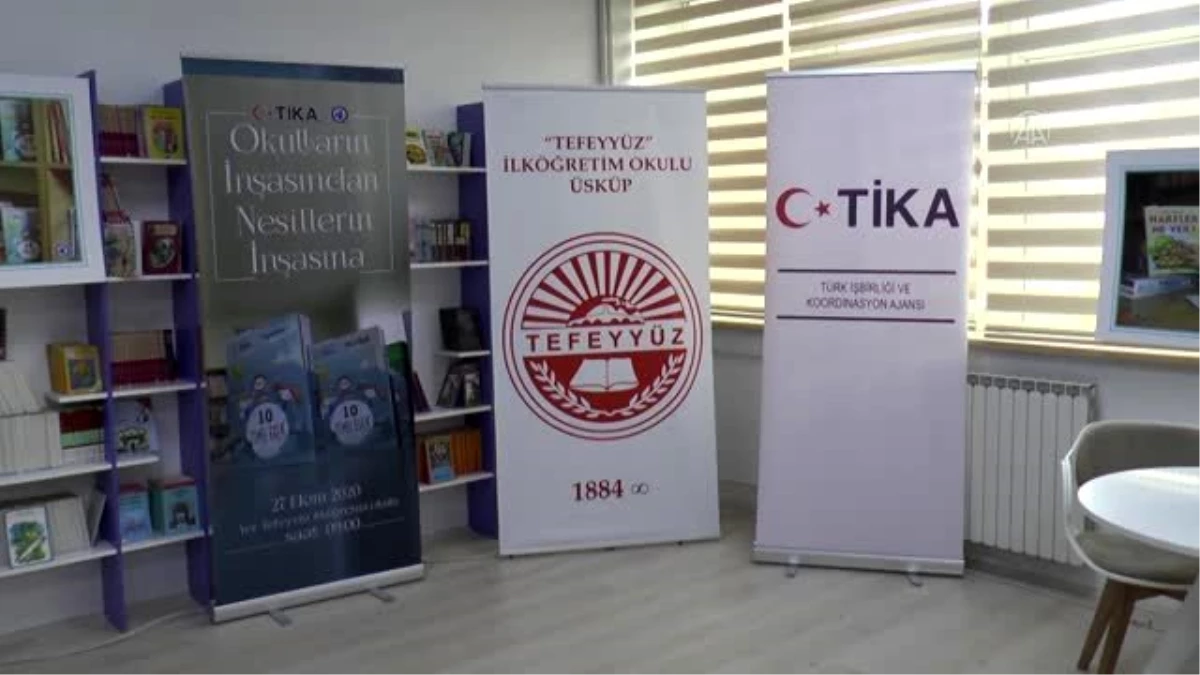TİKA\'dan Kuzey Makedonya\'da Türkçe eğitim veren okullara destek