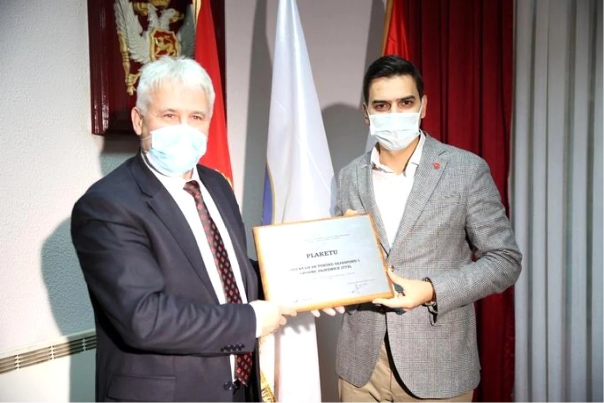 YTB, Karadağ\'da Rojaye Belediye Ödülüne layık görüldü