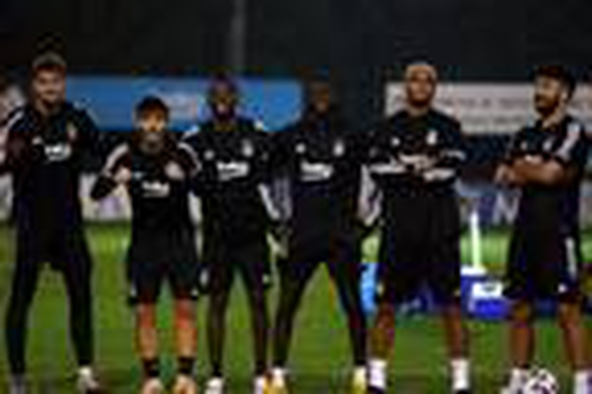 Beşiktaş\'ta Mensah takımla birlikte çalıştı