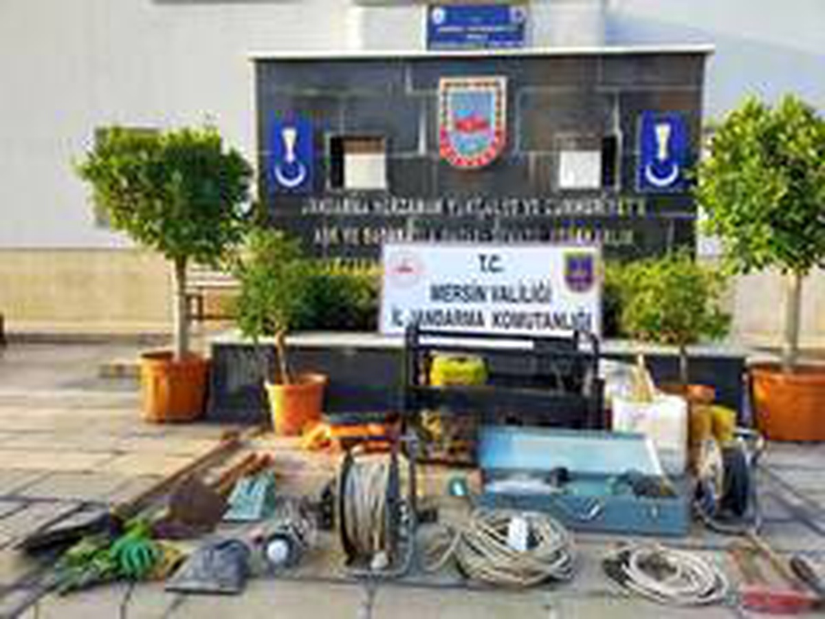 Kaçak kazı yapan şüpheliler çadırda yakalandı