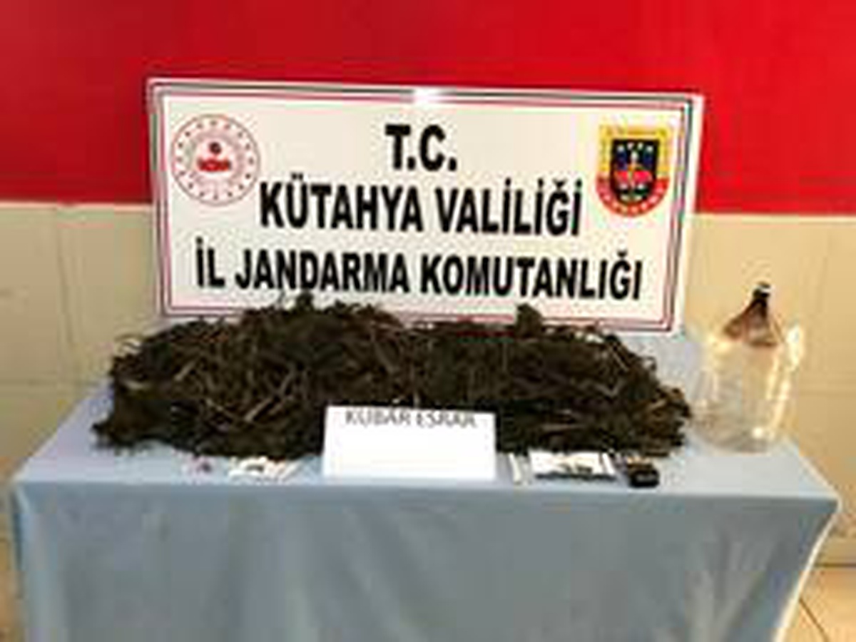 Kütahya\'da 11 kilo kubar esrar ele geçirildi