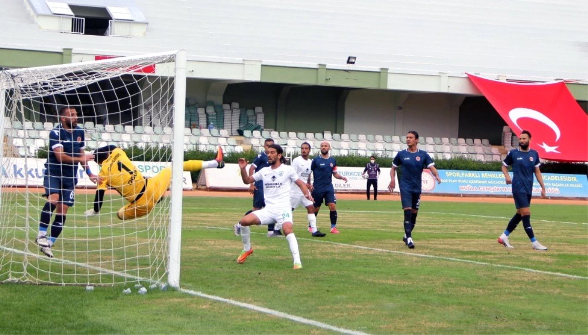 TFF 3. Lig. Muğlaspor: 1 Bergama Belediye: 1