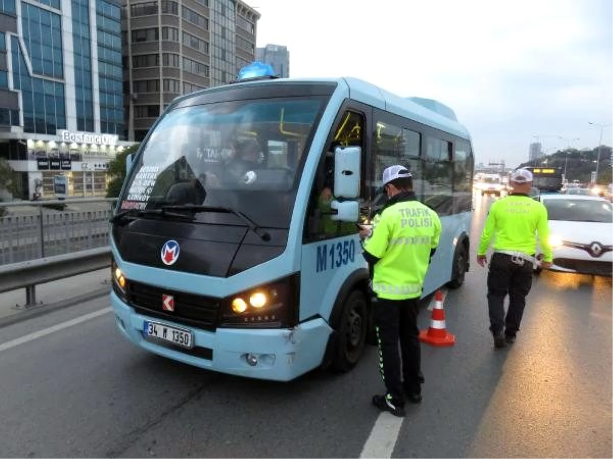 Toplu taşıma araçlarında koronavirüs denetimi