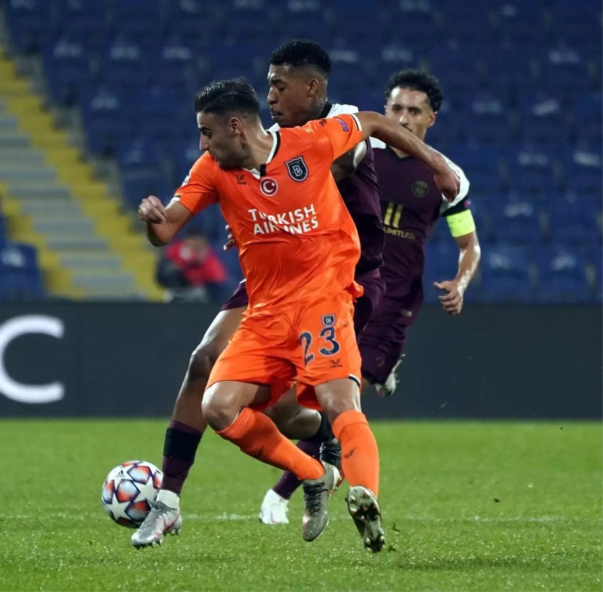 UEFA Şampiyonlar Ligi: M.Başakşehir: 0 - Paris Saint-Germain: 2 (Maç sonucu)