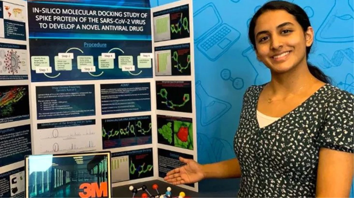 14 yaşındaki öğrenci, koronavirüse karşı savaşabilecek molekül keşfetti