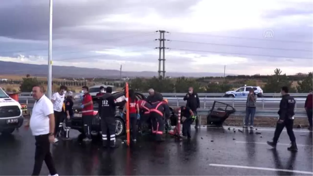 Son dakika haber... Ankara-Niğde Otoyolu\'nda kaza: 5 yaralı