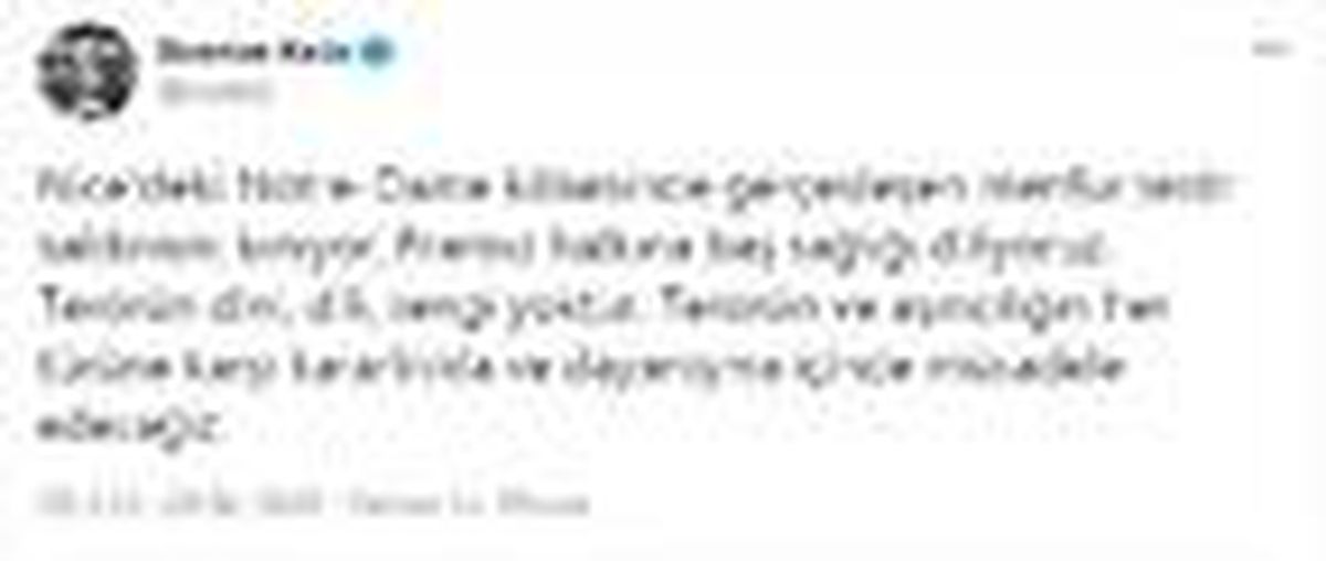 İbrahim Kalın\'dan Fransa\'daki saldırıya kınama