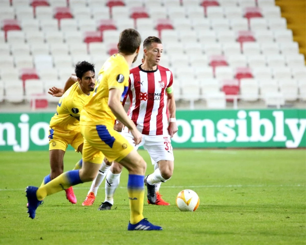 UEFA Avrupa Ligi: Sivasspor: 0 Maccabi Tel Aviv: 0 (İlk yarı)