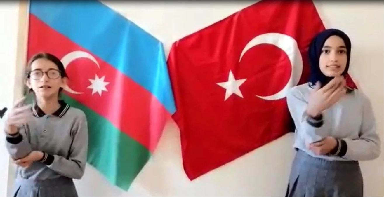 Vanlı öğrencilerden Türkiye ve Azerbaycan\'daki işitme engelliler için klip