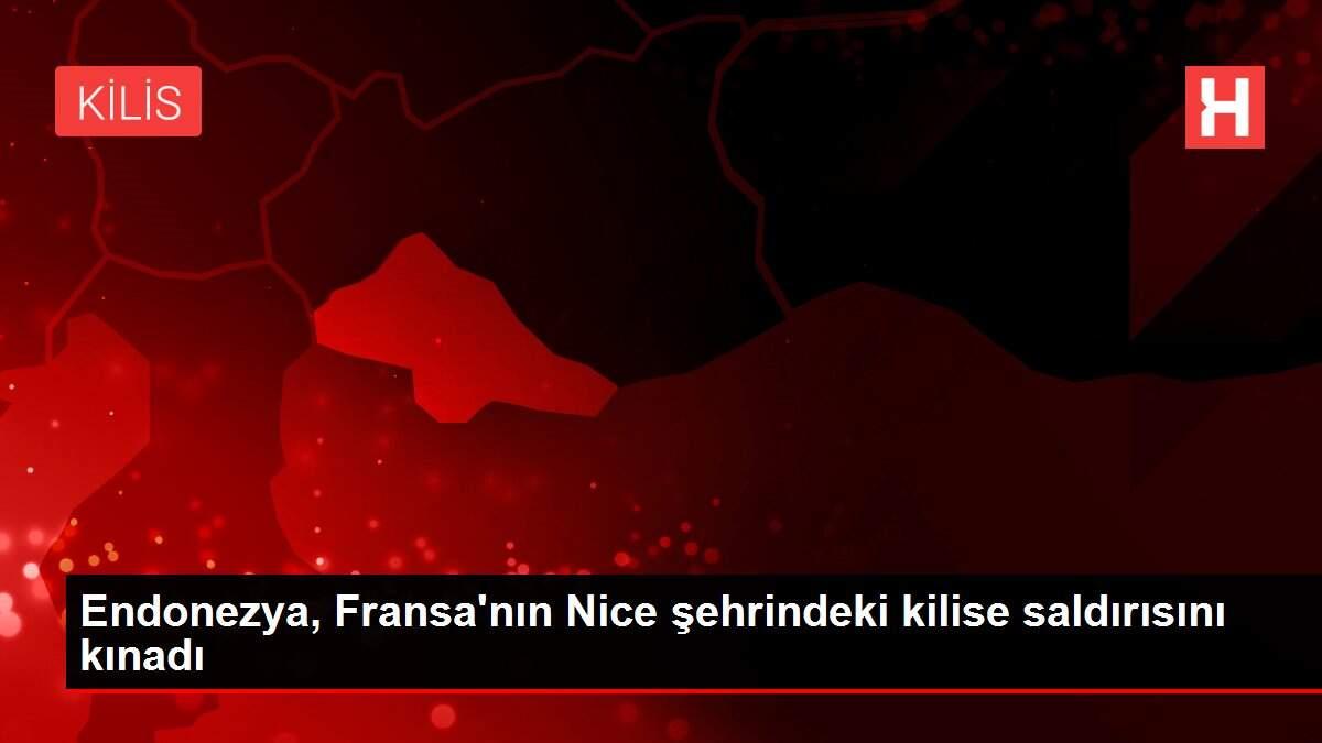 Endonezya, Fransa'nın Nice şehrindeki kilise saldırısını kınadı