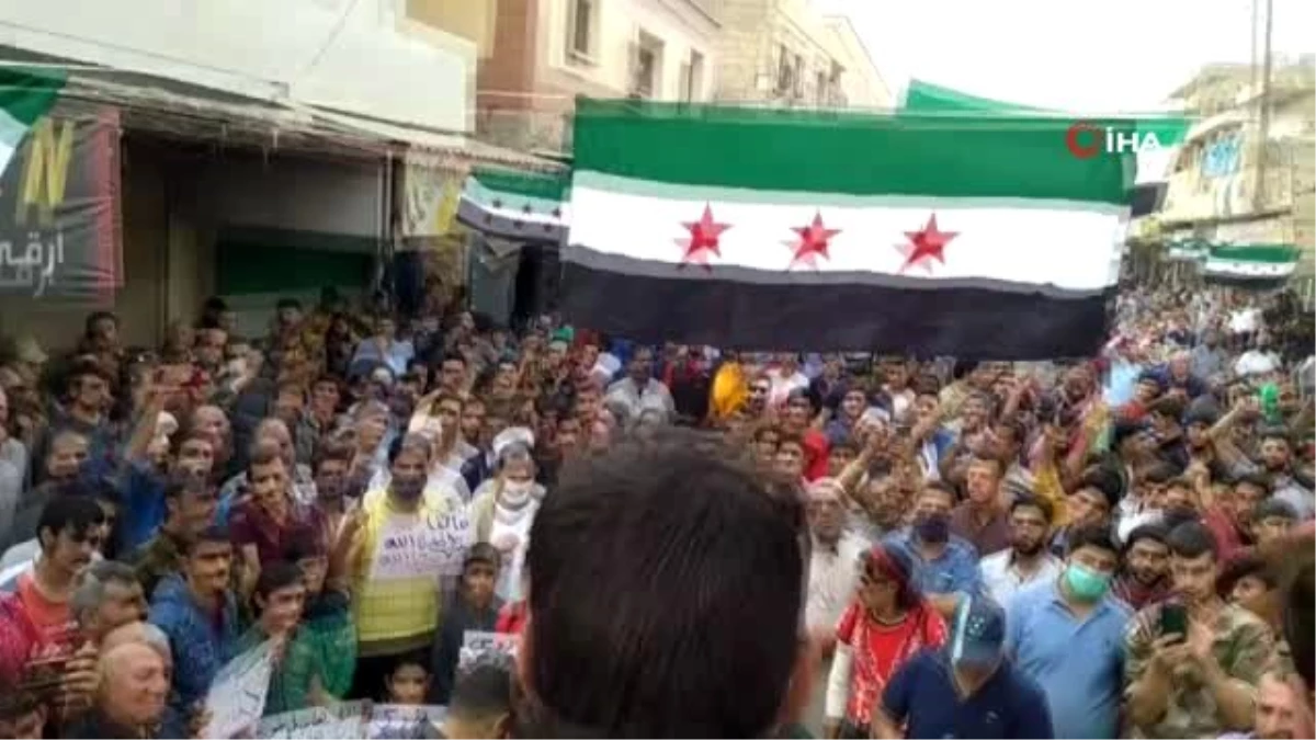 Halep\'te Fransa karşıtı protesto