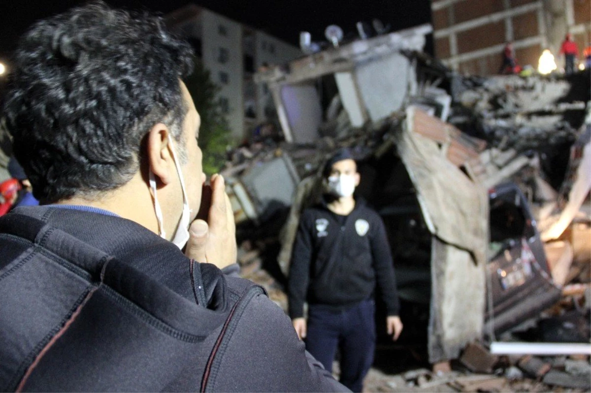 İzmir depreminde arama kurtarma çalışmaları devam ediyor