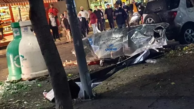 istanbul atasehir de korkutan patlama cop kutusuna bomba atildi iddiasi