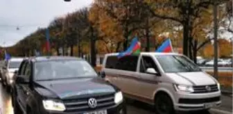 İsveç'te Azerbaycan'a destek konvoyu