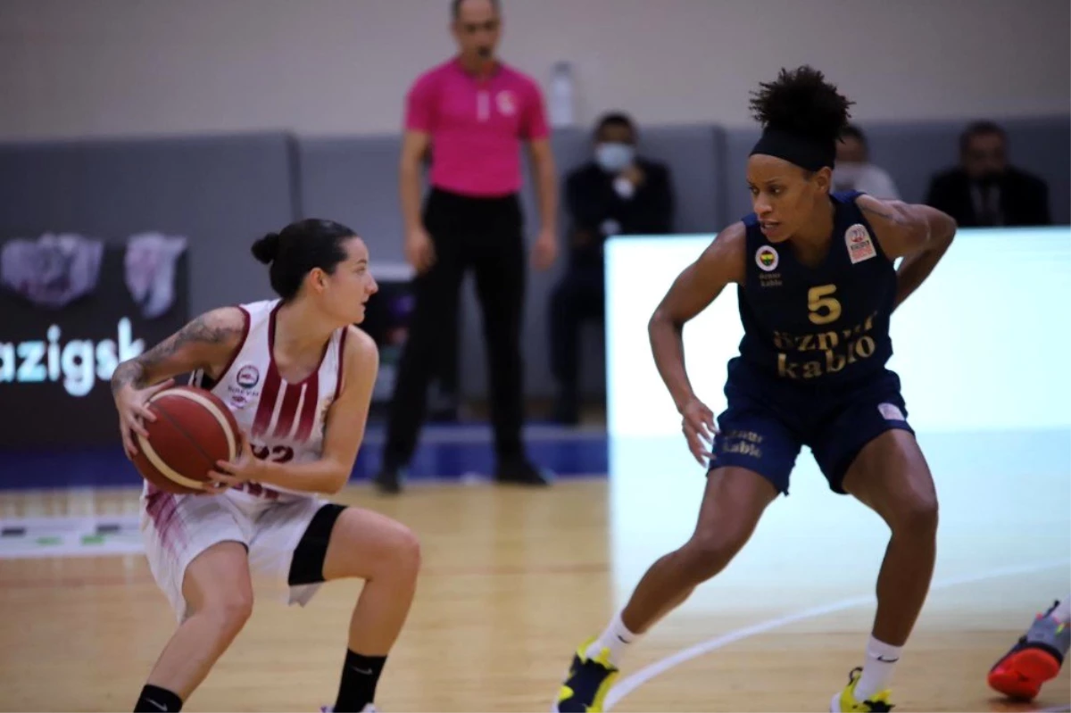 Kadınlar Basketbol Süper Ligi: Elazığ İl Özel İdare: 60 Fenerbahçe: 82