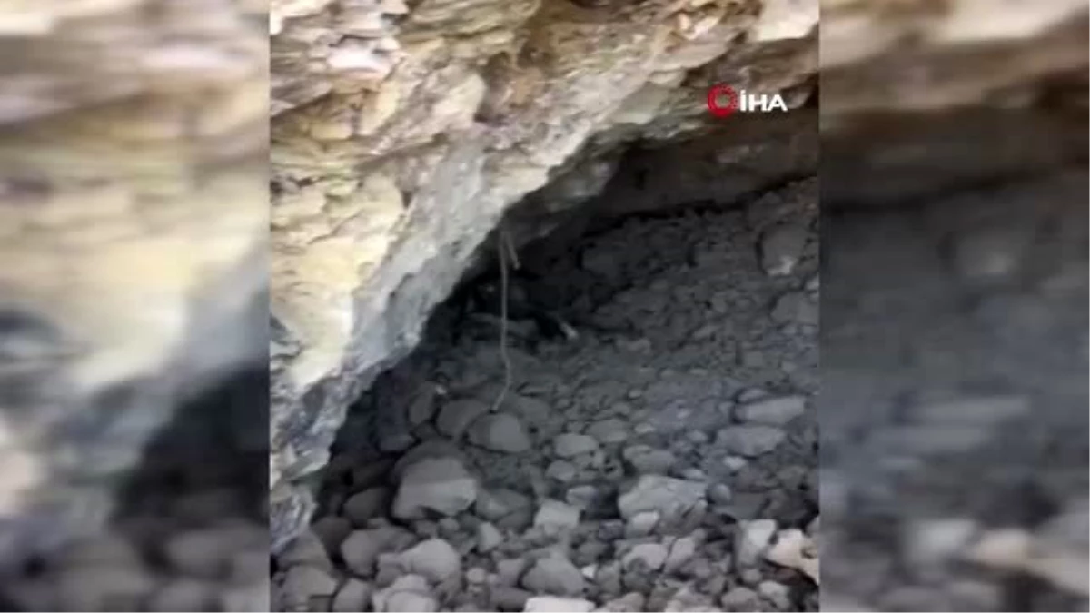 Teröristlerin kullandığı 1 mağara ve 1 sığınak imha edildi