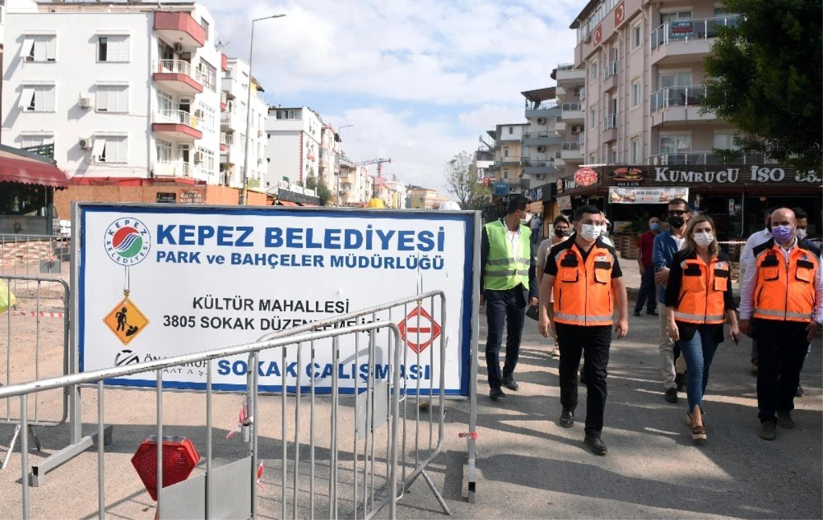 Kafeler Caddesi güzeleşiyor