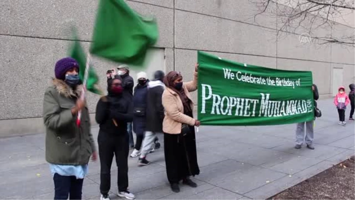 Son dakika haberi! Kanadalı Müslümanlar Fransa ve Macron\'un İslam karşıtlığını protesto etti