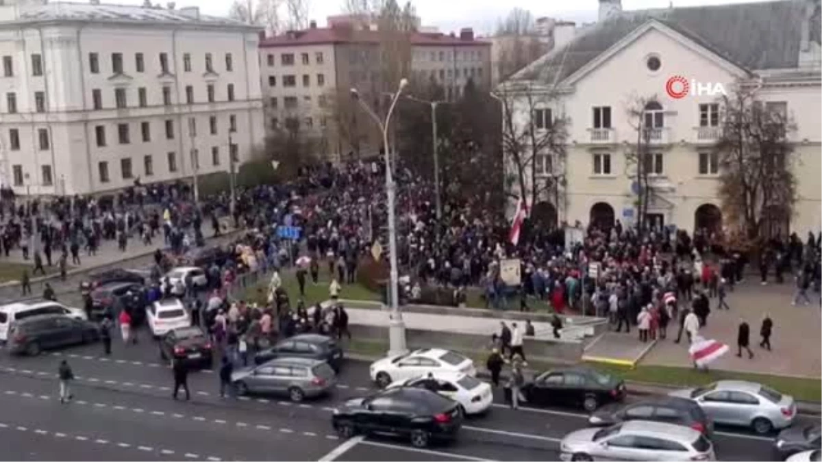 Minsk sokakları yeniden karıştıBelarus\'ta polisten göstericilere sert müdahale