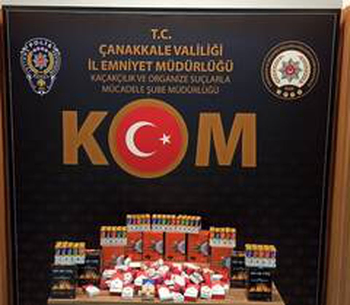 Çanakkale\'de kaçak tütün operasyonu