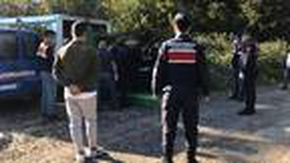 Fındık bahçesinde asılı halde bulundu