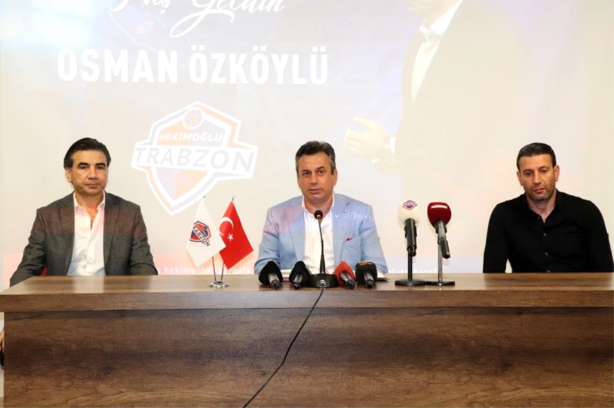Hekimoğlu Trabzon FK, Osman Özköylü ile sözleşme imzaladı