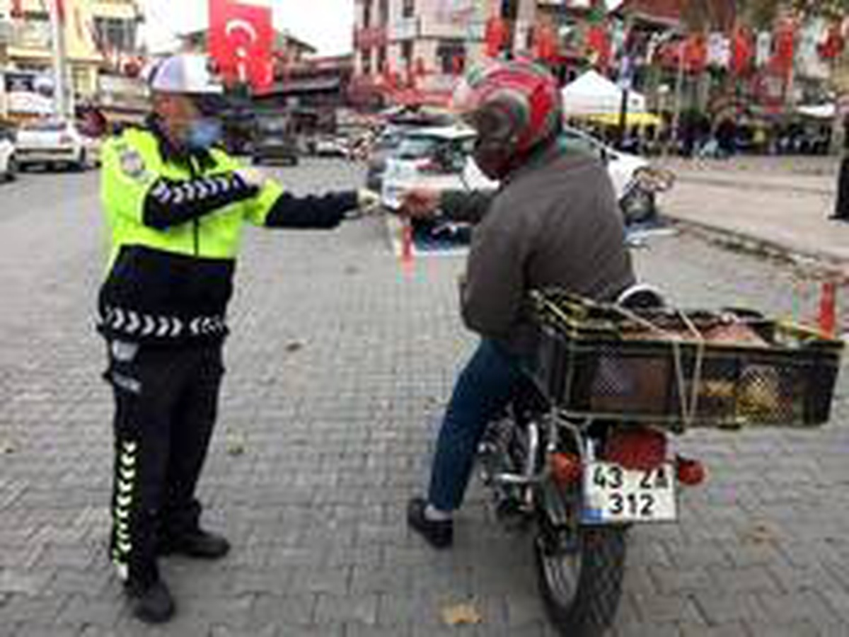 Kütahya\'da 47 motosiklet trafikten men edildi