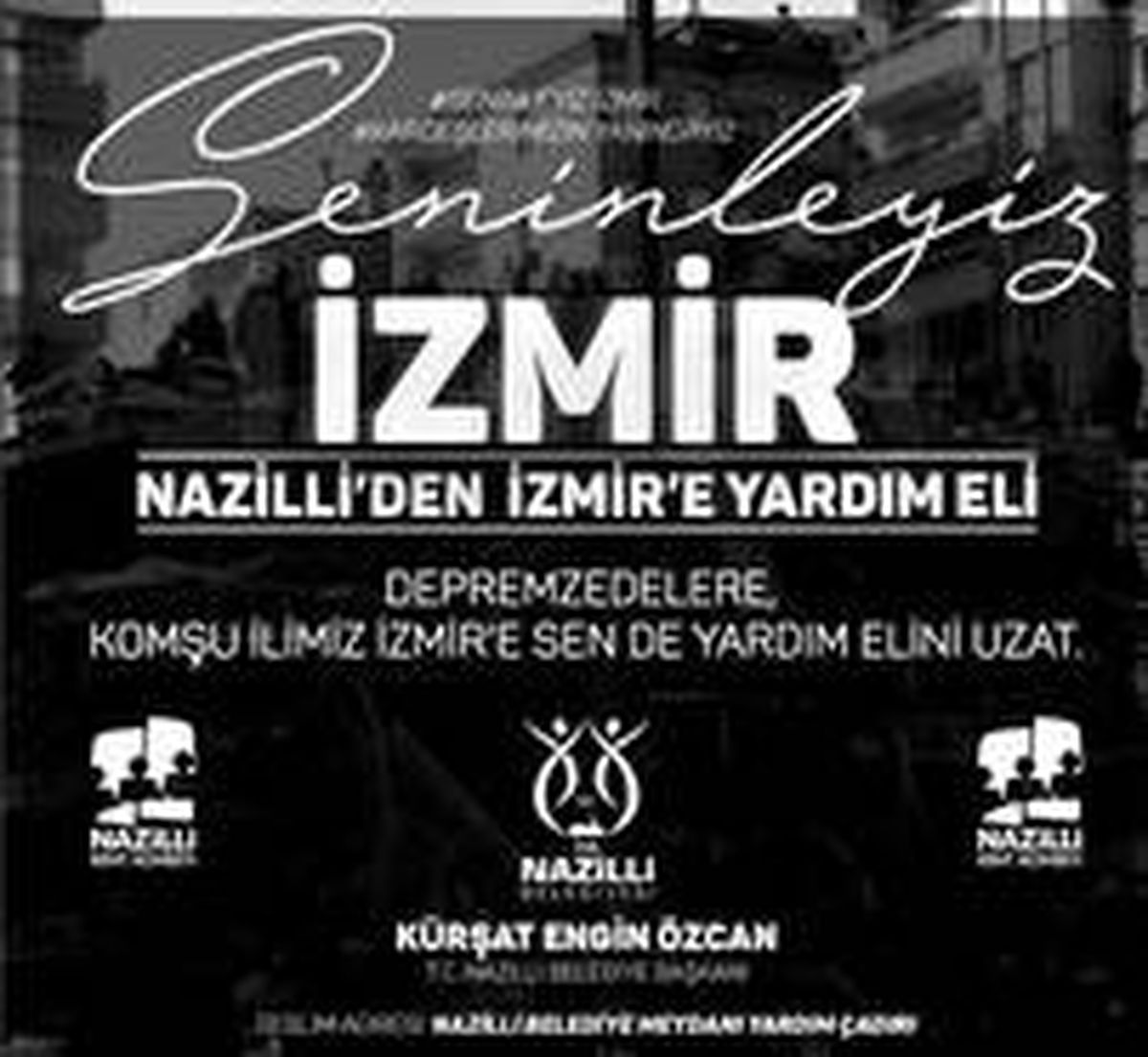 Nazilli\'den İzmir\'e yardım eli
