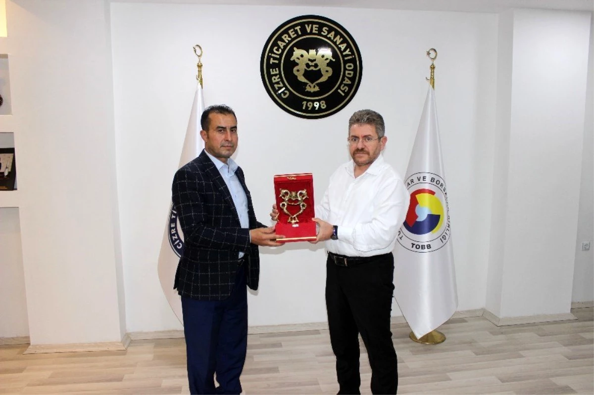 TSO Meclis Başkanı Yıldırım, Irak Türkmen Cephesi Milletvekili Bilal ile bir araya geldi