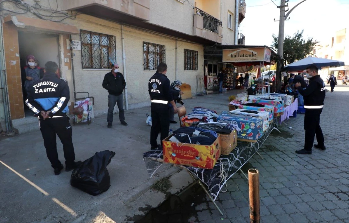 Turgutlu Belediyesi zabıta ekiplerinden denetim