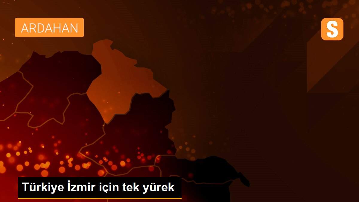 Türkiye İzmir için tek yürek