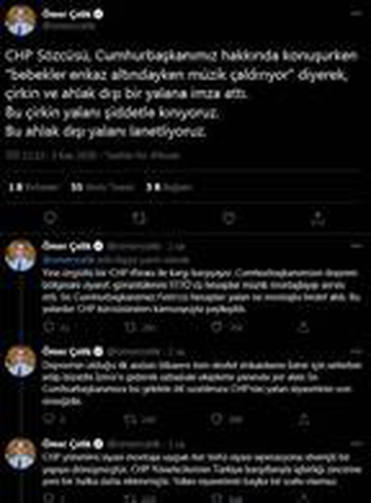 AK Partili Çelik: CHP sözcüsü, çirkin ve ahlak dışı bir yalana imza attı