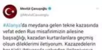 Alanya'da gezinti teknesi battı: 1 turist öldü, 32 turist ve 5 mürettebat kurtarıldı (6)