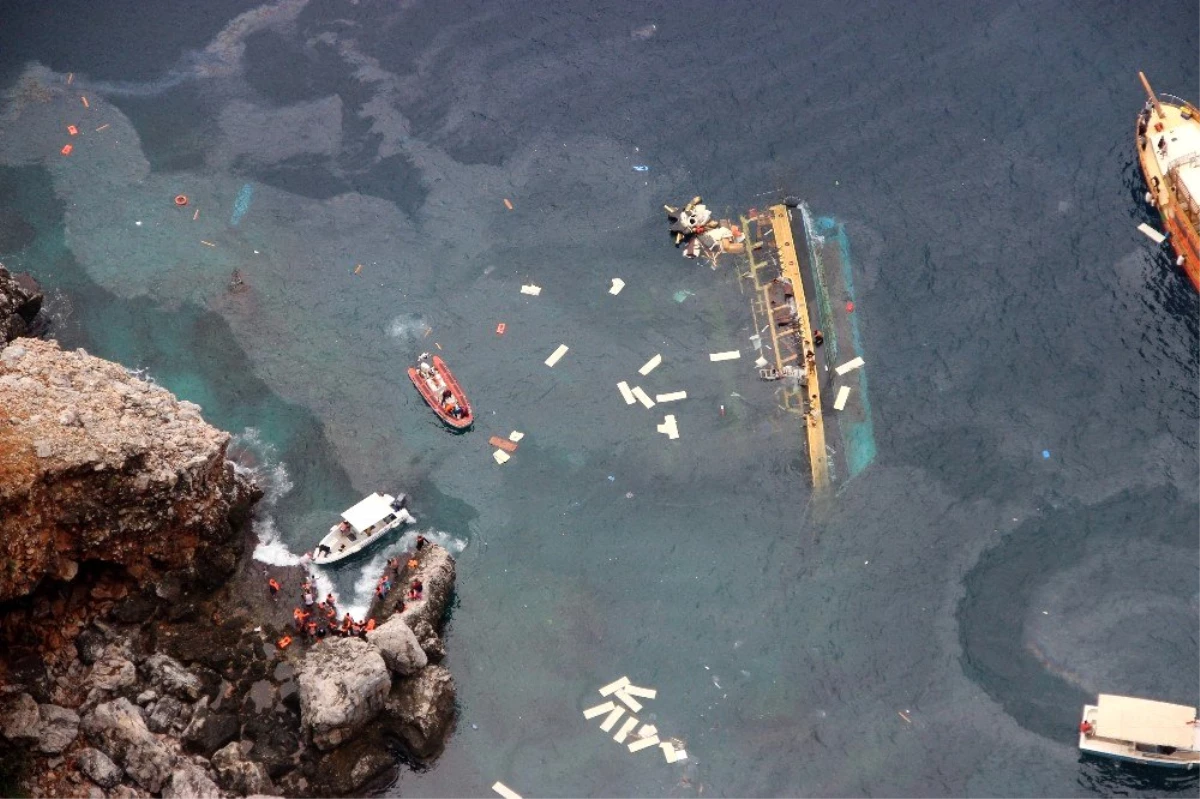 Son dakika gündem: Alanya\'da tur teknesi alabora oldu, 1 turist öldü