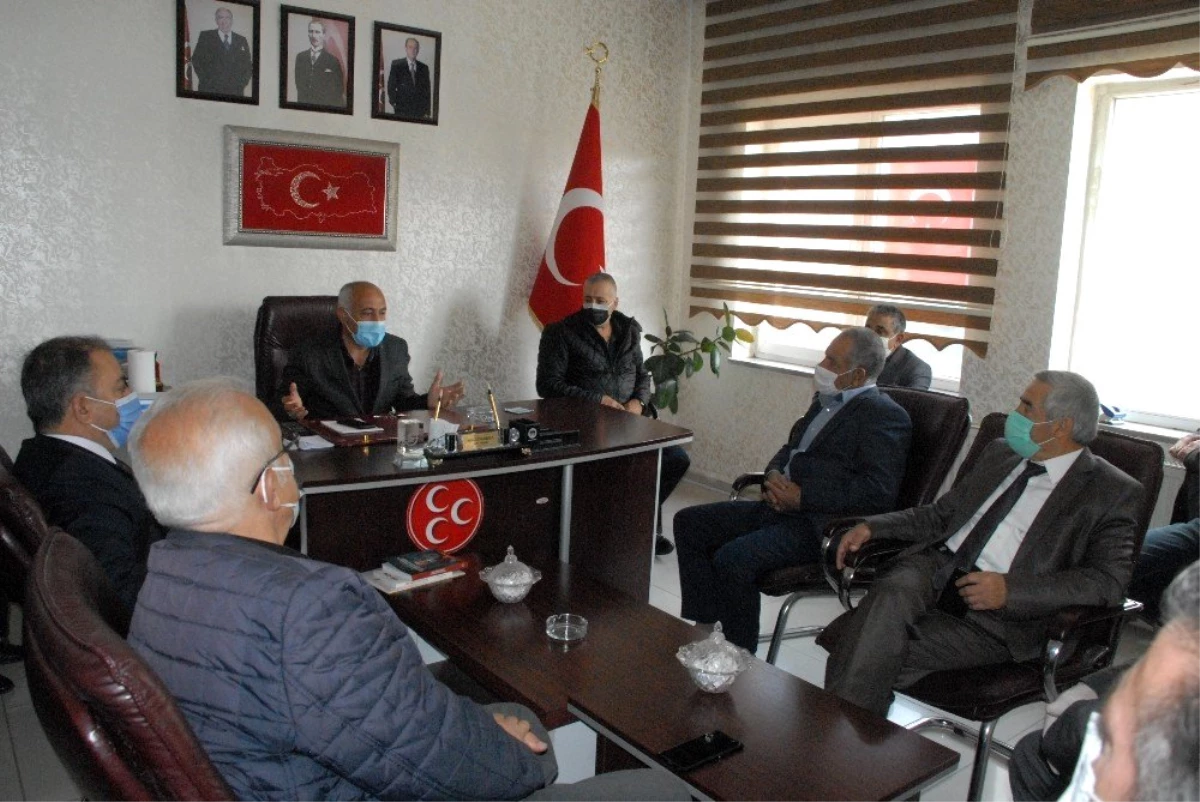 MHP Van İl Başkanlığının yeni yönetimi ilk toplantısını gerçekleştirdi